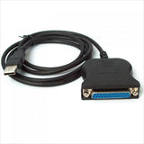 Maxbell USB Type A Male to DB-25 Female Parallel Printer Converter
