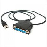 Maxbell USB Type A Male to DB-25 Female Parallel Printer Converter