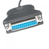 Maxbell USB Type A Male to DB-25 Female Parallel Printer Converter