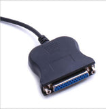 Maxbell USB Type A Male to DB-25 Female Parallel Printer Converter