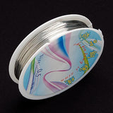 Maxbell 11M 24Gauge Silver Tone Alloy Wire Roll for DIY Jewelry Making Craft 12Yard