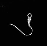 Maxbell 100± Eyepins Eye Pin Needles 35mm Metal Jewelry Findings+100 Alloy Earring Hooks