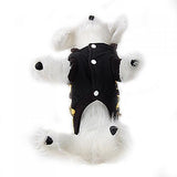 Maxbell Maxbell Yellow Tartan Dog Coat (M)