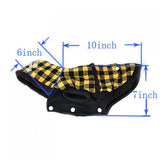 Maxbell Maxbell Yellow Tartan Dog Coat (M)