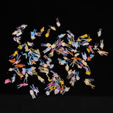 Maxbell 100pcs Train Passenger People Figures Scale 1:150+100pcs Train People Figures