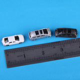 Maxbell 100Pcs Painted Mini Car Model 1/150 N Scale for Train Railroad Street Scene