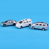 Maxbell 100Pcs Painted Mini Car Model 1/150 N Scale for Train Railroad Street Scene