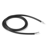 Maxbell 11xRubber Cord Rope Necklace Chain With Stainless Steel End Clasp 20 Inch