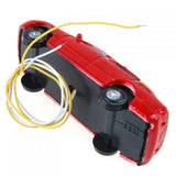 Maxbell Maxbell 10Pcs Flaring Light Painted Model Cars w/ Wires Scale 1 to 100 EC100-3