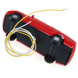 Maxbell 20x10Pcs 1:100 HO Gauge Miniature Car Model with Lights Layout Accessories