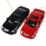 Maxbell 5x10Pcs 1:100 HO Gauge Miniature Car Model with Lights Layout Accessories
