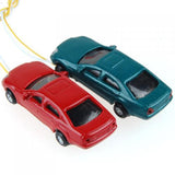 Maxbell 10 MODEL LED LIGHTS LAMP POST & 10 CARS TRAIN RAILWAY STREET DIORAMA SCENERY N