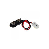 Maxbell 15xDollhouse Miniature 9V Battery Connector w/ Wire and Single Receptacle LA005