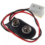 Maxbell 15xDollhouse Miniature 9V Battery Connector w/ Wire and Single Receptacle LA005