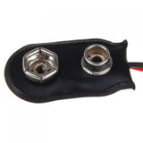 Maxbell 15xDollhouse Miniature 9V Battery Connector w/ Wire and Single Receptacle LA005