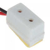 Maxbell 15xDollhouse Miniature 9V Battery Connector w/ Wire and Single Receptacle LA005