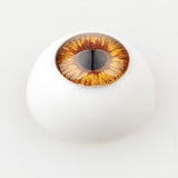 Maxbell 16Pcs Half Round Hollow Acrylic Fake Eyes Eyeballs Doll making Repair 5mm/16mm