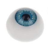 Maxbell 16Pcs Half Round Hollow Acrylic Fake Eyes Eyeballs Doll making Repair 5mm/16mm