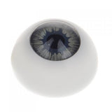Maxbell 16Pcs Half Round Hollow Acrylic Fake Eyes Eyeballs Doll making Repair 5mm/16mm