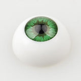 Maxbell 16Pcs Half Round Hollow Acrylic Fake Eyes Eyeballs Doll making Repair 5mm/16mm