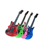 Maxbell 9x2 Pcs Random Color Inflatable Guitar for Rock N Roll Party Favor for Kids