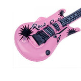 Maxbell 7x2 Pcs Random Color Inflatable Guitar for Rock N Roll Party Favor for Kids