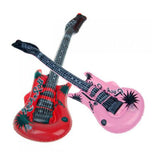 Maxbell 7x2 Pcs Random Color Inflatable Guitar for Rock N Roll Party Favor for Kids