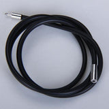 Maxbell 8x 3mm Rubber Cord Necklace Choker Chains With Stainless Steel Closure - 8 Sizes