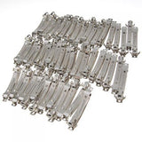 Maxbell BULK 4mm Headband, Double Prong Clip 35mm, French Clips Hair Bows Barrettes 50mm