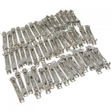 Maxbell BULK 4mm Headband, Double Prong Clip 35mm, French Clips Hair Bows Barrettes 50mm