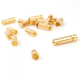 Maxbell 20 Pairs 3.5mm Gold-plated Banana Plug Motor Electronic Connector