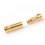 Maxbell 60 Pairs 2mm/3.5mm/4mm Gold-plated Bullet Banana Plug RC Battery Connector