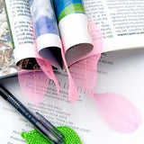 Maxbell 100x Catbrier Skeleton Green Leaves Wedding Favor Scrapbook Card DIY Green +Pink