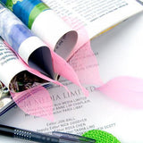 Maxbell 100x Catbrier Skeleton Green Leaves Wedding Favor Scrapbook Card DIY Green +Pink
