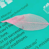 Maxbell 100x Catbrier Skeleton Green Leaves Wedding Favor Scrapbook Card DIY Green +Pink