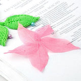 Maxbell 100 Mix Skeleton Leaves Wedding Favor Card Decoration Scrapbooking DIY 15-21cm