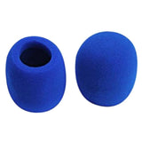 Maxbell 3x2PCS Blue Microphone Foam Cover