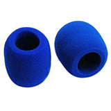 Maxbell 3x2PCS Blue Microphone Foam Cover