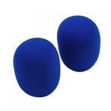 Maxbell Red + Blue Microphone Audio Mic Windscreen Wind Shield Sponge Foam Cover Decor
