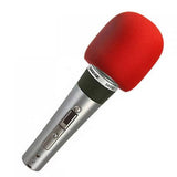 Maxbell ABS Mic Microphone Interview Square Cube Flag Station + 6 Foam Covers