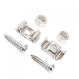 Maxbell 2pc Guitar Roller String Tree Guide Retainer Spacer Secure Screw+2pc Strap Lock