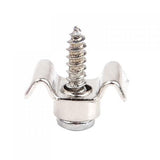 Maxbell 2pc Guitar Roller String Tree Guide Retainer Spacer Secure Screw+2pc Strap Lock