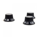 Maxbell 2sets Speed Volume Tone Control knobs For Fender   Guitar White+Black