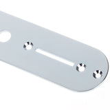 Maxbell 2 Chrome & Gold Plated Control Plate for Fender Telecaster Tele Electric Guitar