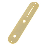 Maxbell 2 Chrome & Gold Plated Control Plate for Fender Telecaster Tele Electric Guitar