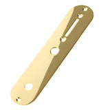 Maxbell 2 Chrome & Gold Plated Control Plate for Fender Telecaster Tele Electric Guitar