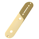 Maxbell 2 Chrome & Gold Plated Control Plate for Fender Telecaster Tele Electric Guitar