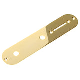 Maxbell 2 Chrome & Gold Plated Control Plate for Fender Telecaster Tele Electric Guitar