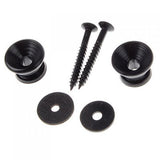 Maxbell 6 Electric/Acoustic Guitar Strap Button Screw Lock Kit Quality Steel Part