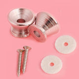 Maxbell 2pc Guitar Roller String Tree Guide Retainer Spacer Secure Screw+2pc Strap Lock